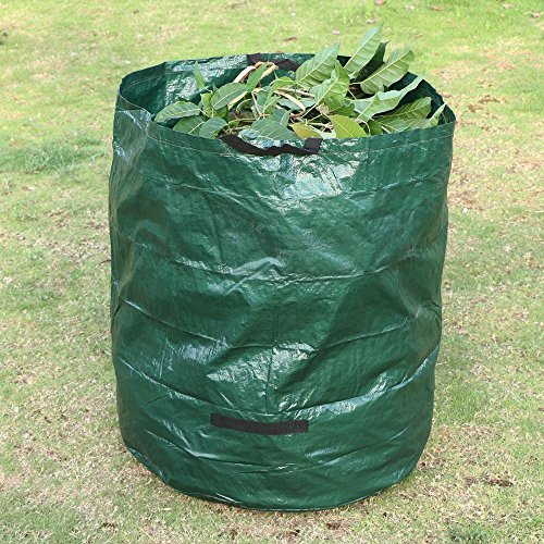 Yahee faltbare Gartensack Gartenabfallsack – 4 Stück im Set – 270 Liter – mit Griffe - 4