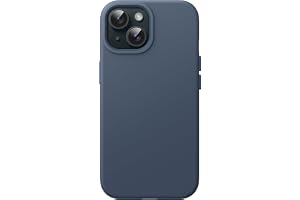 JETech Silikonskal för iPhone 15, Stormblå