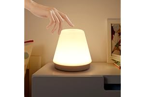 CZOELE Luz Nocturna Infantil, Luz Quitamiedos para Bebé con Luz Cálida Regulable & Luz de 7 Colores USB Recargable Regalo para Niños y Bebés Cumpleaños, Día de los Reyes Navidad,con Temporizador