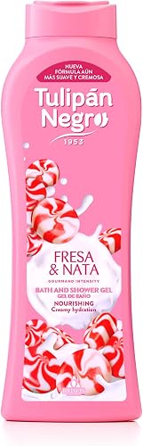 Como comenzar en el maquillaje profesional Tulipán Negro Gel de Baño Fresa