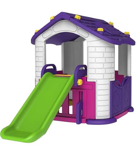 Maisonnette De Jeu Palplay Dream Playhouse – UV Résistant – Intérieur/Extérieur – 95x90x110 Cm – Dès 2 Ans