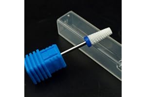 Natury Nails Fraise à ongles en céramique Manucure, pédicure, vernis, ongles acryliques et ongles en gel. Foret pour four (grain moyen)