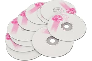 YUNSEITY CD-R 730MB 52X Recordable Blank Discs, CD R Blank Discs for Data and Music, Storage 175 Songs or 225 Photos (10PCS)