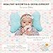 Baby Elephant Ears Neck Support (Black Dandy Damask)