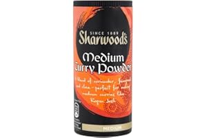 SHARWOOD'S Sharwood-Medium Curry Powder (102g) - Packung mit 6