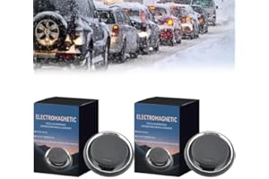 AOUZOVLI 2 Stück Enteiser Auto Innen Auto Enteiser Elektromagnetisch Elektromagnetischer Enteiser Elektromagnetischer Auto-Enteiserr Ideal Schnellen Entfernen von Schnee und Eis von Windschutzscheiben