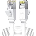 UGREEN Ethernet Cable 5M Cat6 1000Mbps Flat Lan Internet Network Cable High-Speed Shielded Cord RJ45 Compatible for Laptop, PC, PS5, PS4, TV, Modem, Router, Hub, Switch, Gaming Accessories