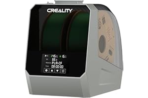 Creality Essiccatore Filamento 3D Plus Space per 2 Pezzi di filamento, Prova di Polvere e Umidità, Filament Dryer, Accessori Stampante 3d,Scatola di Stoccaggio per Filamenti Asciutti Durante Stampa 3D