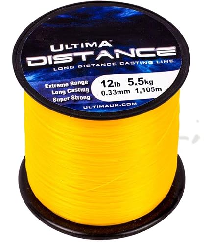 Fil De Pêche Ultima Powerflex - 60 LB Crystal - Faible Élasticité & Résistance Aux Nœuds