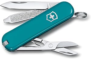 Victorinox Coltello da Tasca Classic SD (7 Funzioni, Lama, Forbici, Lima)