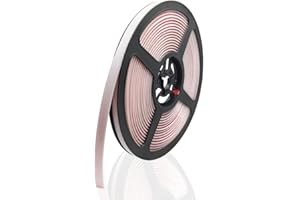 ZOSPPEI Trim modanatura autoadesiva, 20 Ft flessibile Trim Caulk Strip, Peel e Stick Trim Molding per pavimento, soffitto, parete, battiscopa, stufa, lavello, WC (bianco)