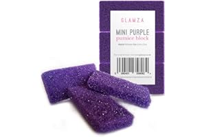 Glamza, pietra pomice sintetica, 4 pezzi, viola