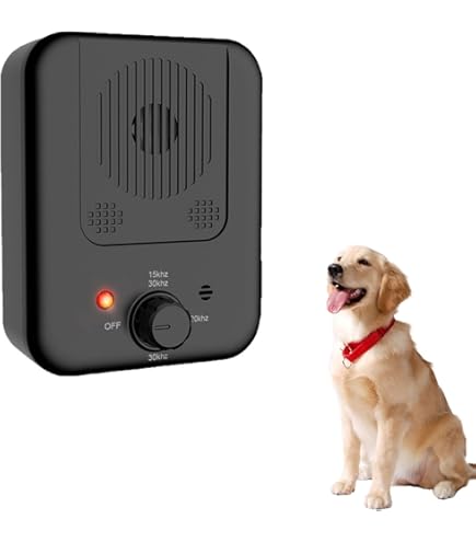 Antibell voor honden, 3 modi, anti-bell, ultrasoon apparaat, 15