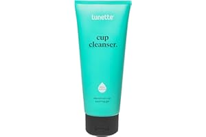 Lunette Cup Cleanser – Menstrual Cup & Disc Wash,– pH-Balanced, Vegan, Gentle & Silicone-Safe, Lemon & Eucalyptus Scent – Travel-Friendly & Eco-Friendly Tube - 100 ml / 3.4 Fl Oz