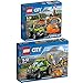 Produktbild Lego City Vulkan 2er Set 60120 60121 Vulkan Starter-Set + Vulkan-Forschungstruck