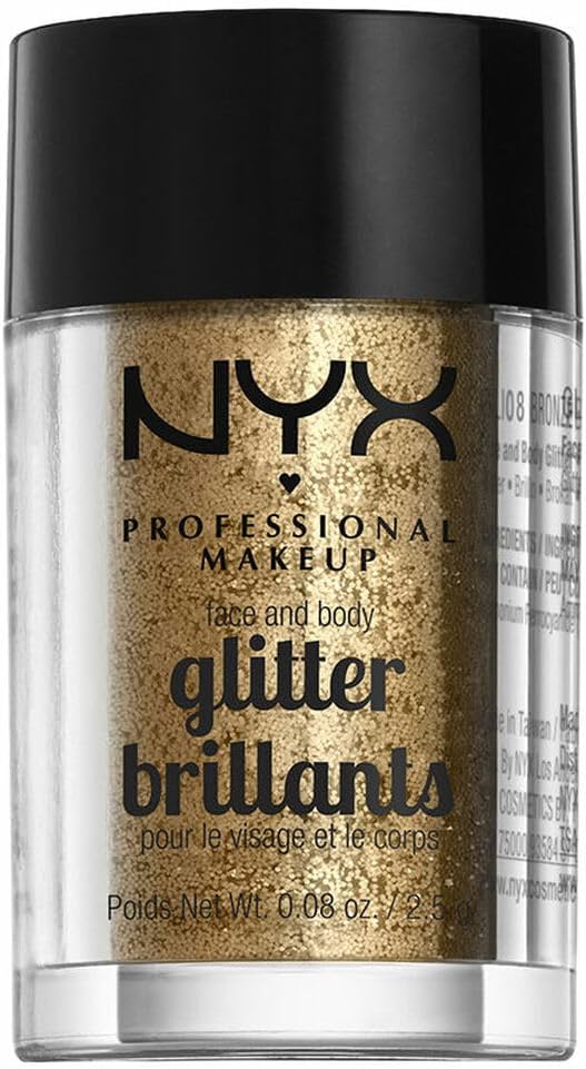 Yüz & Vücut Simi - Face & Body Glitter Bronze 15 g 800897846800
