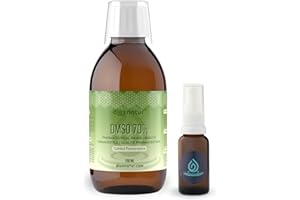 DIOXNATUR® DMSO 70% (250ml) Dimetilsulfóxido Incluye Spray Botella de Cristal Ámbar