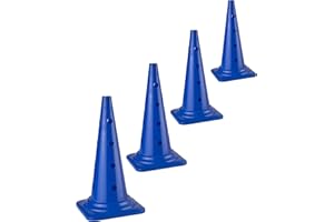 ‎SPORTIKEL24 SPORTIKEL24 Combination Cones 50 cm - Set of 4 - Course Obstacle for Agility Training - Jump & Slalom Cones for Dog, Sports, Horse & Child - 50 cm