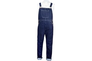 21FASHION Mens Denim Jeans Dungarees Adults Bib and Brace Overall Heavy Duty Workwear Pant