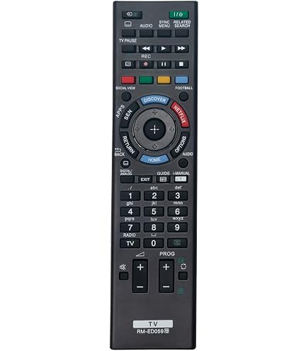 Télécommande D'Origine Neuf Pour Sony KDL-55W829 / KDL55W829B - Compatible Avec Les Modèles B