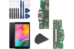 RongZy Conector de Carga para Samsung Galaxy Tab A 8.0 2019 SM-T290 Puerto de Carga de Repuesto Compatible con Galaxy Tab A 8.0 2019 Dock Connector con Cable Flex de reparación con Herramientas