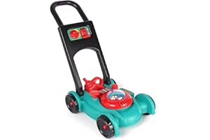 TikTakToo Tagliaerba a benzina per bambini, con silenziosità di guida, giocattolo con funzioni