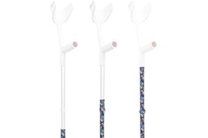 ‎MY ADD ON myCover Blumen (Flower) - Pro Stück - Trendige Hülle für Krücken und Gehstöcke, passend für alle Krücken und Gehstöcke, elastischer Stoff, waschbar