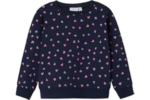 NAME IT Mädchen Nmfdavina Ls Sweat Fleece Bru Noos Sweatshirt