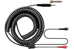 Akozon Hd 25 Cavo, per HD25/ 560/540/ Kabel 480/430 Cuffie Auricolari Cavo a Molla di Ricambio