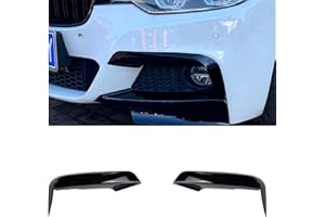 AUSMILA 2PCS Front Splitter Bumper Lip For BMW 3 Series F30 F31 M Sport 2012-2018