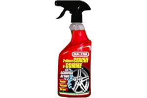 MA-FRA MAFRA, Pulitore Cerchi e Gomme, Deterge e Sgrassa gli Pneumatici delle Auto, Ideale per Rinnovare Cerchi e Gomme, Utilizzabile con Schiuma o Senza Schiuma, Formato 500ml