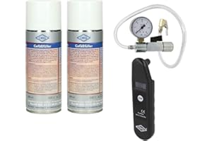 GENERISCH OEG Gefäßfüller SET inkl. Adapter mit Manometer & Vordruckprüfer für Ausdehnungsgefäße (2x Gefäßfüller inkl. Adapter & Vordruckprüfer)