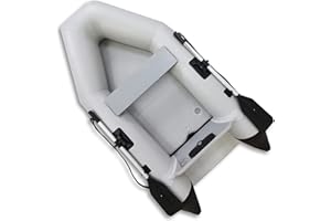 NEMAXX® Gommoni professionali[INCL. 2 REMI, BORSA + POMPA AD ARIA] – Gommoni gonfiabili a remi – Gommoni da pesca, barche pneumatiche – Gommoni per 2, 5, 7 persone (Lunghezza: 230 cm, 330 cm, 380 cm)