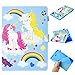 Price comparison product image UK-Cherry Galaxy Tab A6 10.1-inch 2016 Case,Flip PU Leather Wallet Tablet Case for Samsung Galaxy Tab A6 10.1-inch,Colored unicorn