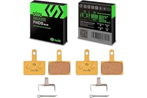 Chooee 2 Pares Pastillas de Freno para Shimano B01S M315 M355 M365 M375 M395 M396 M415 M416 M445 M446 M447 M465 M475 M485 M486 M495 M505 M510 M515 M525 M535 M575 （ Resina，Semimetálica，orgánico）