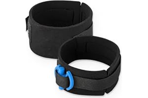 DIFLAX 2 Pezzi Cinturino Caviglia Triathlon, Fascia Porta Chip Cronometro, Supporto Temporizzazione Regolabile, Impermeabile, Per Nuoto, Ciclismo E Corsa