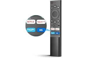 OMAIC Uniwersalny do pilota Samsung Smart-TV, najnowszy ulepszony pilot Samsung na podczerwień z Netflix, Prime Video, Rakuten TV