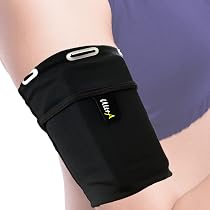 Brassard Téléphone Portable Sport - Pour Course à Pied, Running, Fitness - Noir Pratique