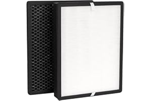 WuYan Filtro de carbón activado purificador de aire para Philips AC2889, AC2887, AC2882, AC2878, AC3822, filtro HEPA y filtro de carbón activado de repuesto para Philips FY2420 FY2422