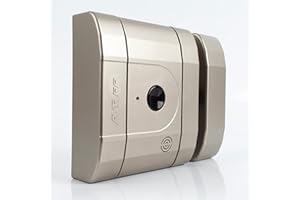 AYR Cerradura electrónica invisible de alta seguridad int_LOCK RF 2. Acabado níquel mate.