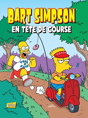 couverture de : Bart Simpson en t&ecirc;te de course