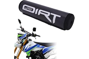 RUNFARR Almohadilla Manillar Moto,200mm Protector Barra Transversal Espuma de Universal para Dirt Pit Bike Street Bike Enduro