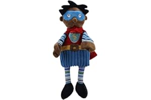 The Puppet Company Tono della pelle scura Super Hero Raccontare Marionetta da Mano