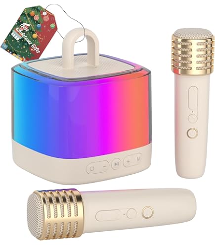 Vesaneae Mini Microfono Karaoke,Mini Microfono Portatile,Microfono - Foto 9