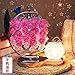 Produktbild qiyanBluetooth Lautsprecher Schlafzimmer Nachttischlampe Kreative Kristall Warme Romantische Rose Geschenk Continental Hochzeitszimmer Hochzeit Tischlampe B2