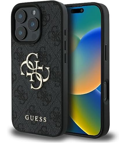 Guess Coque pour iPhone 16 Pro Max [sous Licence Officielle] par