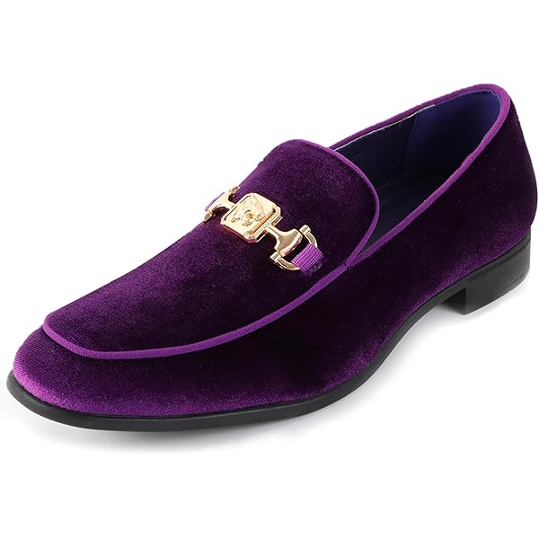 purple and gold dress shoes Bravo Glitter Purple Shoes 10 Medium (D)