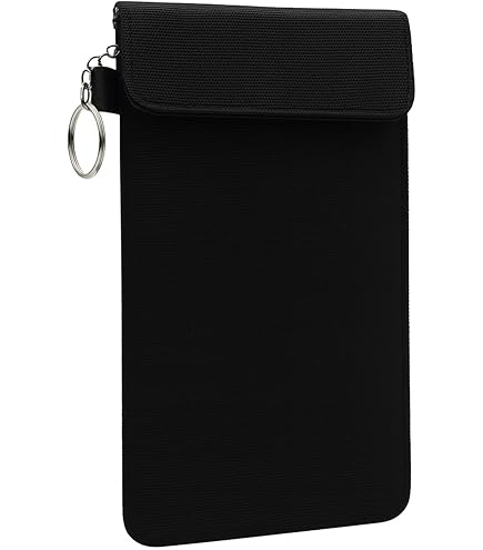 TOCA Geen Signaalhoes & Faraday Tas, RFID-blokkering, Anti-Tracking, DEKRA Getest, Sleutelhanger & Mobiele Telefoon Bescherming - 44x24cm TOCA Geen Signaalhoes & Faraday Tas, RFID-blokkering, Anti-Tracking, DEKRA Getest, Sleutelhanger & Mobiele Telefoon Bescherming - 44x24cm