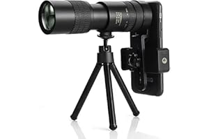 HEMIKS Arctic P9 Military Telescope Modernomatic - 4K, High Power Monoculars for People, for Wildlife Bird Watching Hunting Camping Travel Secenery