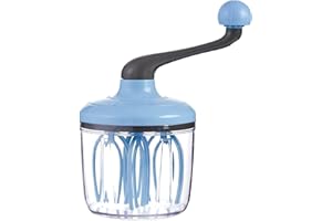 RCYF Batteur à Oeufs Manivelle, Batteur à Oeufs Manuel, Mélangeur à crème à manivelle Fouet à manivelle Mélangeur Manuel à Batteur à Oeufs Cuisson Cuisine Accessoires Cuisine